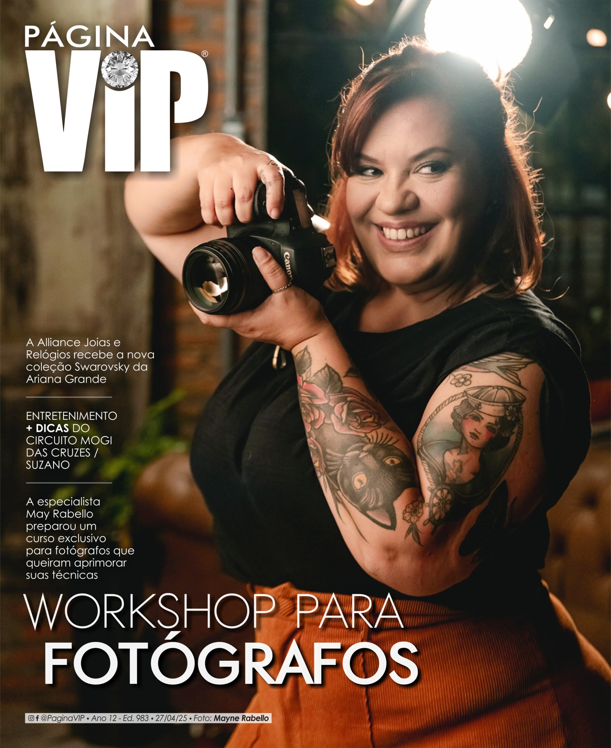 Edição semanal #983 com a fotógrafa May Rabello